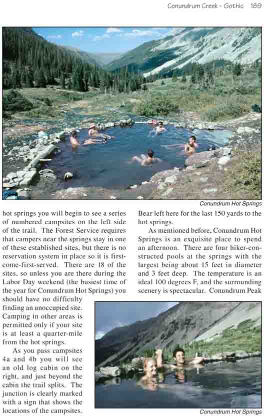 Conundrum Hot Springs