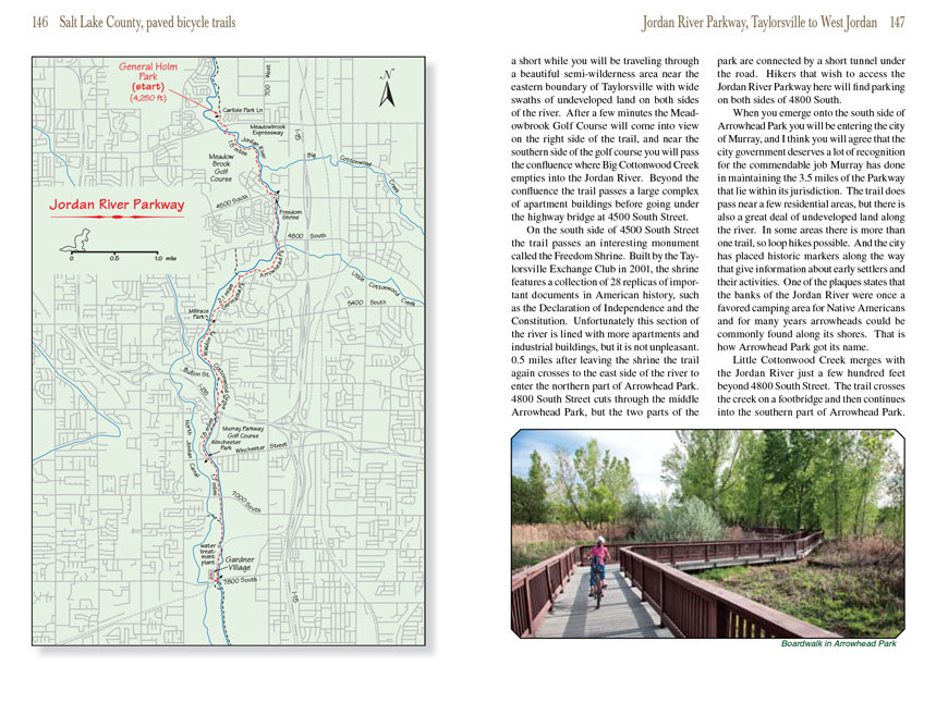 Jordan River Parkway bicycle trail