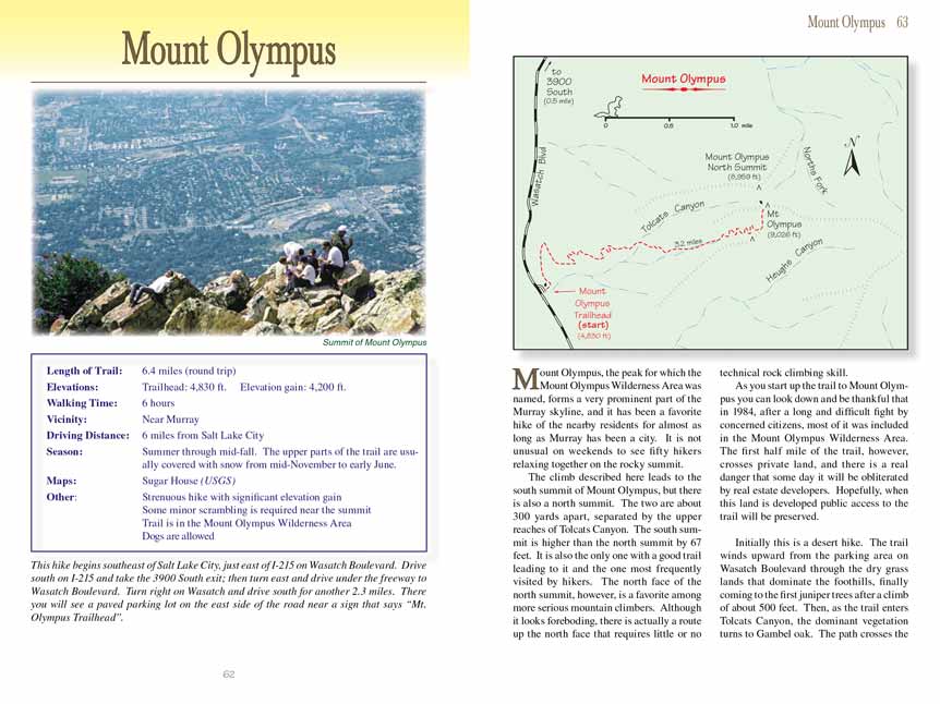 Mount Olympus, Utah